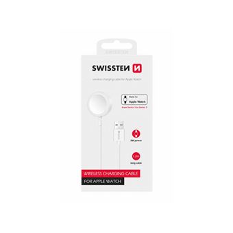 Cabo Swissten USB com Disco de Carregamento para Apple Watch - 1