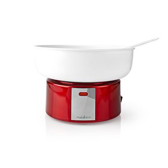 Máquina de Algodão Doce Nedis FCCM100FRD | Vermelho, Branco - 1