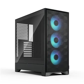 Pc Fractal Design Pop 2 Air Black TG RGB | Preto - 1