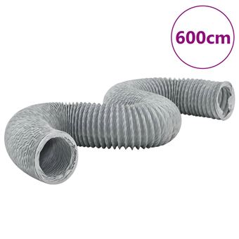 Conduta de exaustão vidaXL | PVC 6 m Ø20 cm - 1