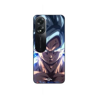 Capa Maniacase para Oppo A58 | Dragon Ball Z GOKU Ultra instinct angry face - 1