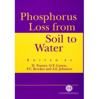 Phosphorus Loss From Soil To W - 1