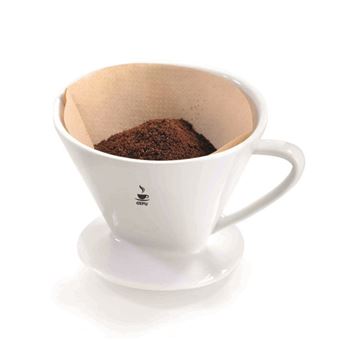 Filtro de Café Reutilizável GEFU SANDRO | Branco - 1