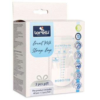 Sacos de Armazenamento de Leite Materno Lorelli - 1