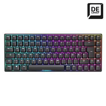 Teclado Gaming com Fios Sharkoon SKILLER SGK50 S3 | Idioma: Alemão | Preto - 1