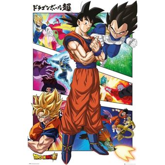 Poster Dragon Ball Z | Super Panels - 1