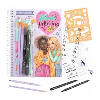 Conjunto de Top Model letras de mão - 1