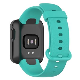 Bracelete de Silicone textura de lichia Magunivers para Xiaomi Redmi Watch - Verde azul -petróleo - 1