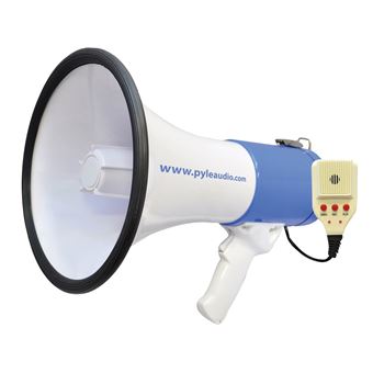 Pyle PMP59IR megafone Indoor/ outdoor 50 W Azul, Branco - 1