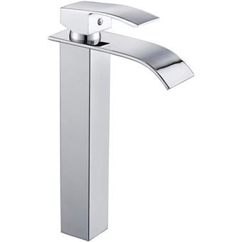 Torneira/Misturador de Água para lavatório Tavalax - Prateado - 1