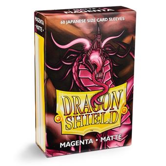 Arcane Tinmen Dragon Shield Matte Small Sleeves - Magenta 60 Sleeves - 1