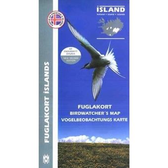 Birdwatchers' Map Of Iceland - 1