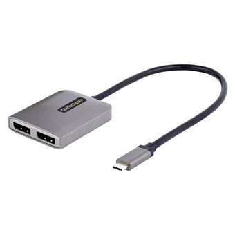 Adaptador Gráfico Usb StarTech.com MST14CD122DP | Cinzento - 1