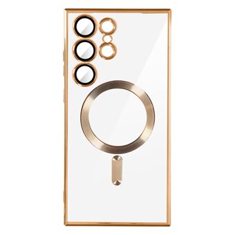 Capa MagSafe Avizar para Samsung Galaxy S23 Ultra | Proteção Câmara  / Dourado - 1