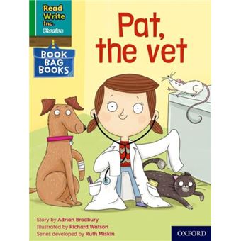 Pat, the Vet Green Set 1 Book Bag Books - 1
