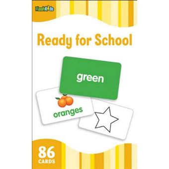 Ready For School Flash Kids Flash Cards - 1