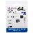 cartão de memória SilverHT 15722 64GB MicroSDXC UHS-I Class 10 Preto e Branco_0