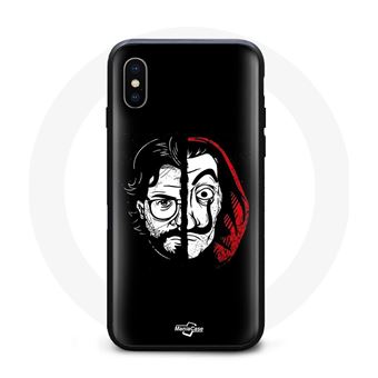 Capa Maniacase para Iphone XS Max La Casa de Papel Máscara Profesor - 1