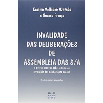 Invalidade Das Deliber.De Assembleia S/A - 02Ed/17 - 1