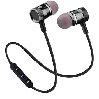 Auriculares Bluetooth Goeik -s/fio Magnéticos- Preto - 1