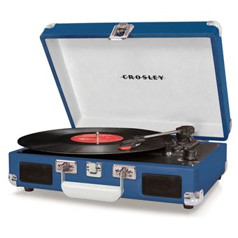 Gira-Discos Portátil Crosley Cruiser Deluxe - Azul