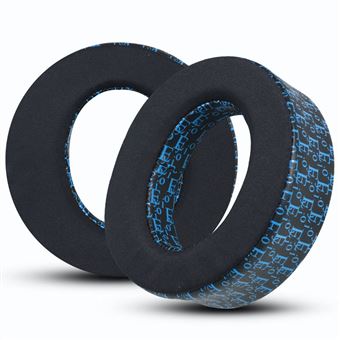 Almofadas para Auscultadores V-REEL para SONY PS5 | Preto | Couro Refrescante - 1