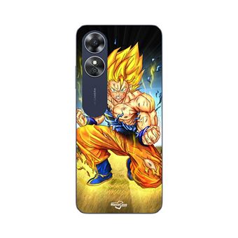 Capa Maniacase para Oppo A17 | GOKU KNEE DOWN - 1