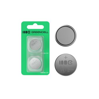 Pilha Green Cell Greencell Blister 2x lithium battery CR2032 3V 220mAh button for key, watch, remote, scale - 1