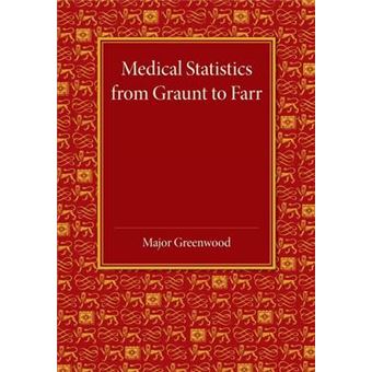 Medical Statistics from Graunt to Farr - The Fitzpatrick Lectures for the Years 1941 and 1943, Delivered at the Royal College of Physicians of London in February 1943 - Paperback - 2014 - 1