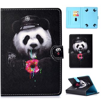 Capa PU Universal de 10 Polegadas Panda ganancioso para Apple iPad 9.7/LG G Pad III + - 1