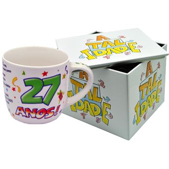 Caneca Mecanodex com Caixa em Metal | Idade Ati.27 - Branco - 1