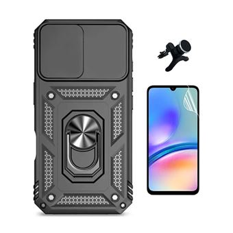 Kit Película Hydrogel Frente + Capa Magnetic Slide Window + Suporte Magnético Reforçado Phonecare para Xiaomi Redmi A5 4G | Preto - 1