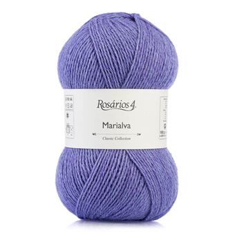 Fio de Tricot Rosários 4 Marialva | 100G | Roxo - 1