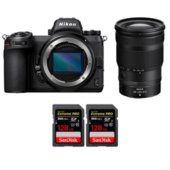 Nikon Z7 II + Z 24-120mm f/4 S + 2 SanDisk 128GB Extreme PRO UHS-II SDXC 300 MB/s + PDF 15 Técnicas para Melhorar as suas Fotografias - 1