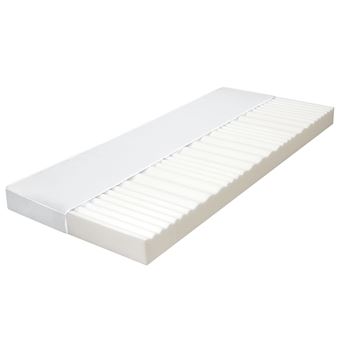 Colchão vidaXL 140X200 cm 7 Zonas Espuma Pu 10 cm H2 H3 - 1