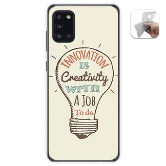 Capa Tumundosmartphone de Gel TPU para Samsung Galaxy A31 design Desenhos de criatividade - 1