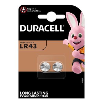 Pilha Duracell LR43 - 1
