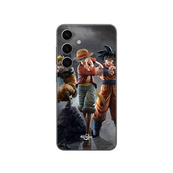 Capa Maniacase para Samsung Galaxy S24 plus Sangoku naruto Luffy one piece Dragon Ball z 3D Anime manga - 1