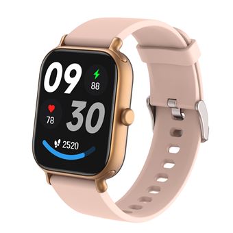 Smartwatch CHRONUS | 1,95" | Bluetooth | Monitoramento de saúde | Monitoramento de exercícios | IP68 à prova d'água | ouro rosa - 1
