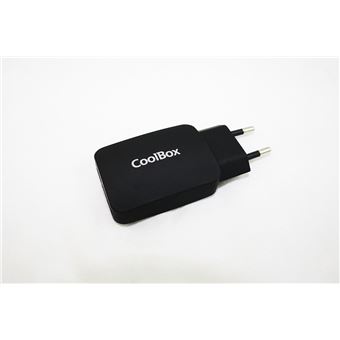Carregador de Dispositivos Móveis CoolBox FALCOOUX231T | Preto - 1