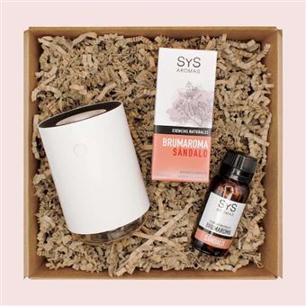 Pack Aromaterapia Labnatur Mystic Sandalwood | 1 Brumizador Humidificador 255ml + Brumaroma Sândalo SYS - 1