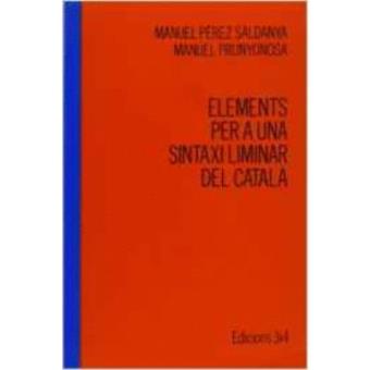 Elements per a una sintaxi liminar del català - 1