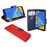 Capa Lmobile Flip Carteira / Livro Fancy Samsung Galaxy A50 Azul Marinho / Vermelho_0