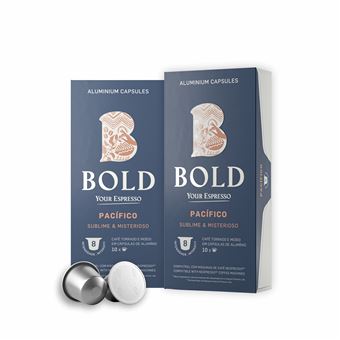 Pack cápsulas de café BOLD Pacífico | compatível com Nespresso |  Intensidade 8 | 120 cápsulas - 1