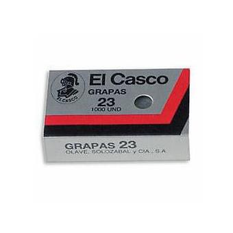 Caixa 1000 Agrafos El Casco 23/6 Galvanizadas - 1