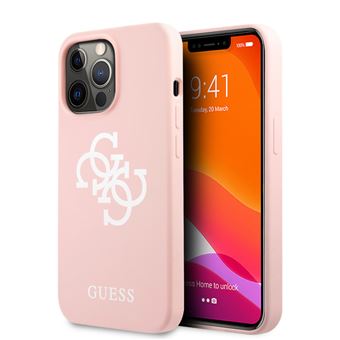 GuessCapa Traseira Rígida para iPhone 13 Pro Max | Rosa - 1