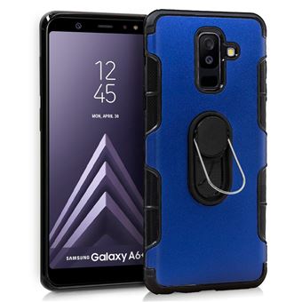 Capa COOL para Samsung A605 Galaxy A6 Plus Alumínio + Anilha Azul - 1