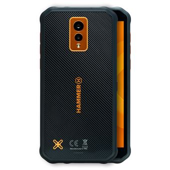 Smartphone Hammer Energy X 4G LTE - Preto / Laranja - 1