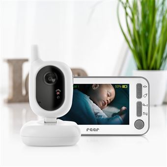Monitor de Vídeo de Bebé reer BabyCam L | Branco - 1