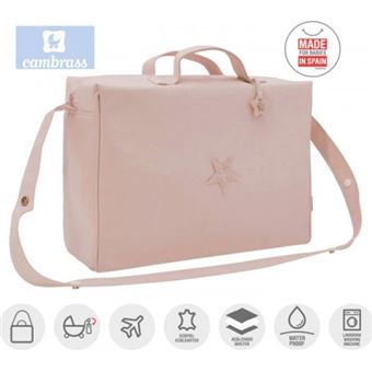 Saco de Maternidade Cambrass | Rosa 16X41,5X29 Cm - 1